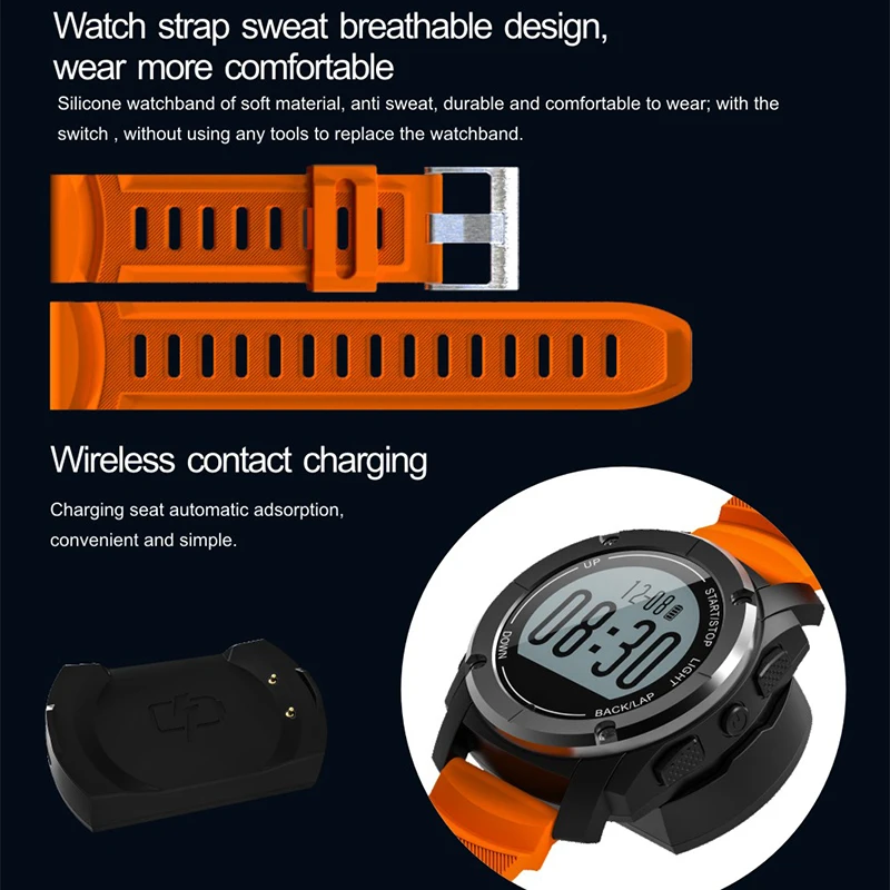 Gps Смарт часы для мужчин спортивный браслет S928 Smartwatch монитор сердечного ритма