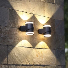 Thrisdar 12 Вт открытый светодиодный настенный светильник для крыльца инфракрасный датчик движения PIR водонепроницаемые настенные лампы в коридор отель Уличный настенный светильник