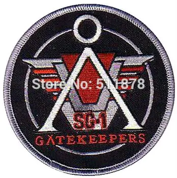 

4" STARGATE COMMAND GATEKEEPERS TV Movie Film game series Embroidered Iron On punk rockabilly applique
