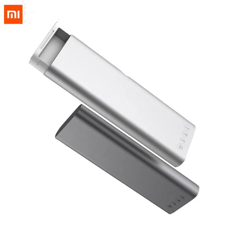 

Xiaomi Mijia Metal Stationery Box MIIIW Portable Pencil Case Earphones Cable Organizer Aluminum Shell Push Switch School Office