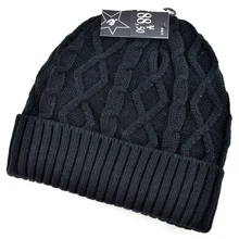 Модная Повседневная шапка, теплые зимние вязаные головные уборы для мужчин и женщин, шапки бини skullies and beaniesp, зимние шапки, 5 цветов