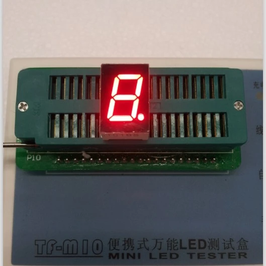 0 5インチ1桁赤7セグメントledディスプレイ5101as 5101bs Display 7 Display Ledled Display 7 Segment Aliexpress