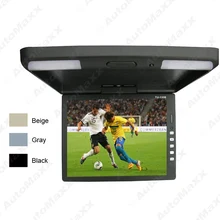 3-Color 13.3 Inch Car/Bus TFT LCD Roof Mounted Monitor Flip Down Monitor 2-Way Video Input 12V #J-1289