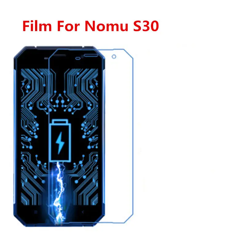 

5 Pcs Ultra Thin Clear HD LCD Screen Guard Protector Film With Cleaning Cloth Film For Nomu S30.