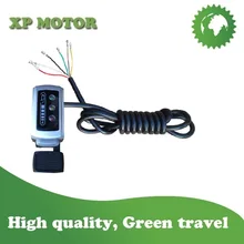 E-Bike 36 V/48 V ускорение большим пальцем с светодиодный дисплеем уровня заряда батареи