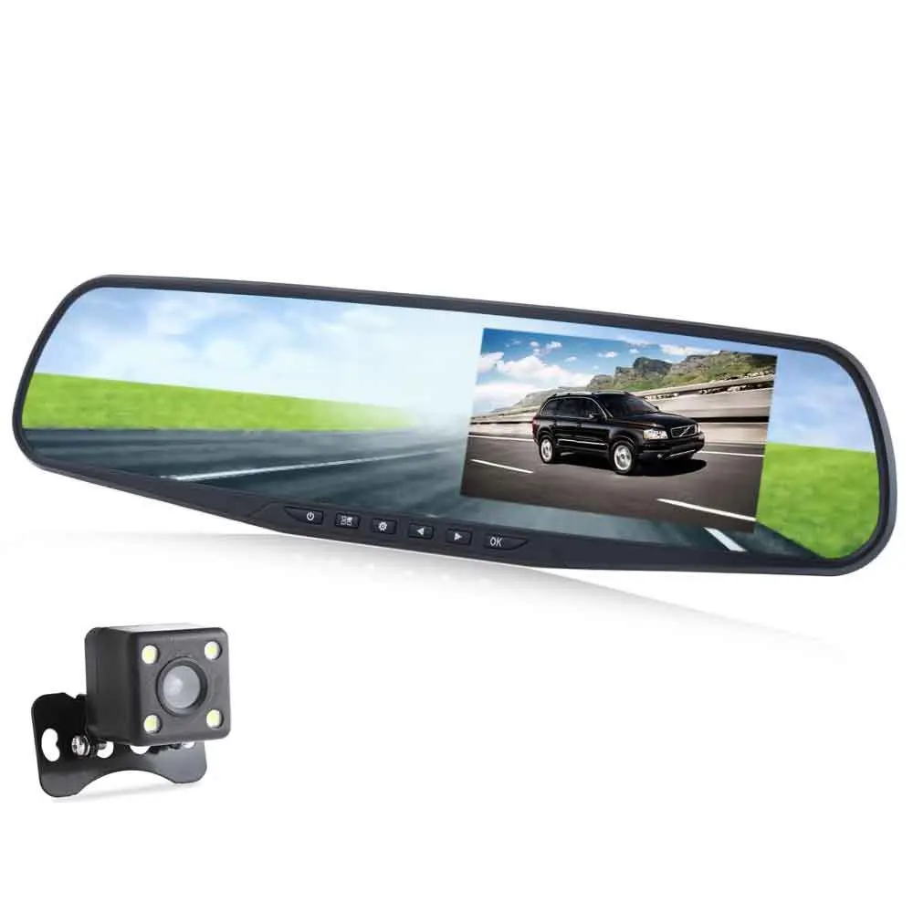Mirror recorder car. Зеркало с сенсорным покрытием вайфаем видеорегистратором. Rearview mirror за 4500р. Mirror recorder car. Видеорегистратор зеркало 2 камеры 1920*1080 модель h109.