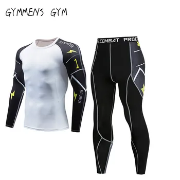 

High Quality Compression Men's Sport Suits Quick Dry Running sets Clothes Sports Joggers Training Gym Fitness Tracksuits Running