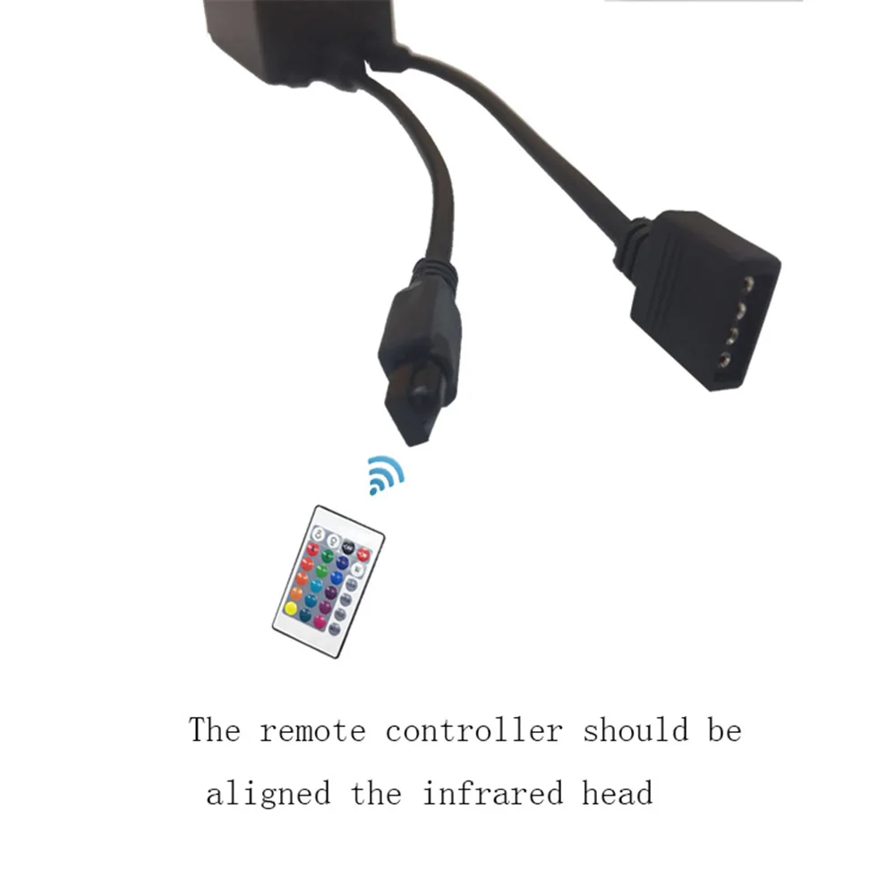 Светодиодный контроллер RGB с 24 клавишами светодиодный ИК Bluetooth для светодиодной