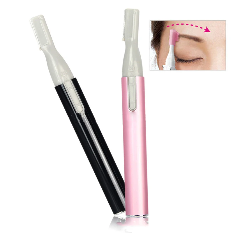

Mini Eyebrow Trimmer Epilator Electric Professional Lipstick Epilator Eyebrow Hair Removal Painless Shaver Portable Face Care