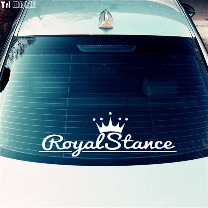 Tri Mishki HZX034 13*37.3см 1-4 шт наклейки на авто royal stance наклейки на лобовое стекло наклейка на авто