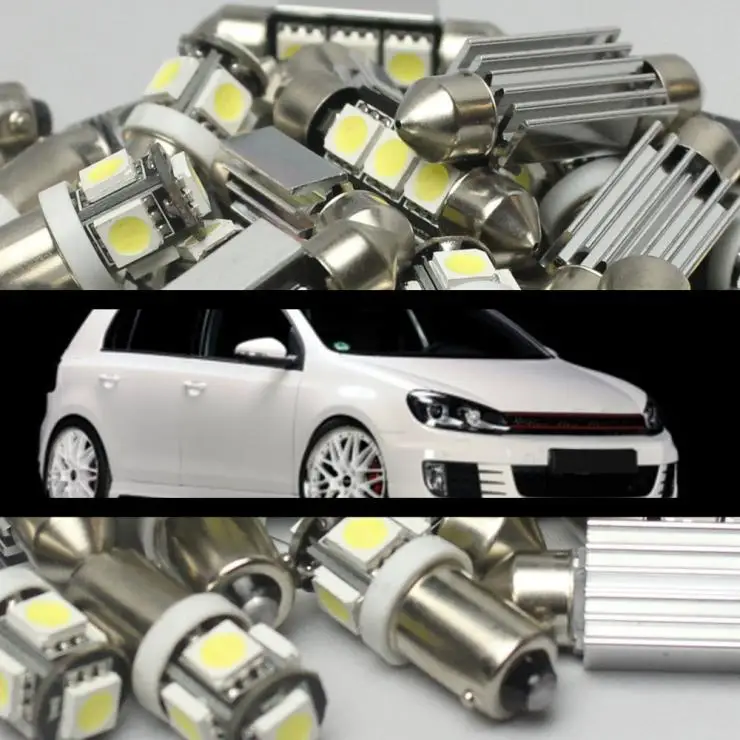 

#106 ERROR FREE CANBUS 11PCS LED Interior Deal For Volkswagen MK4 Golf Jetta GTI 99-05