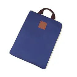 A4 Холст сумка складная сумка для документов документ организатор сумка Портативный молнии портфель для ноутбука с карман для мобильного