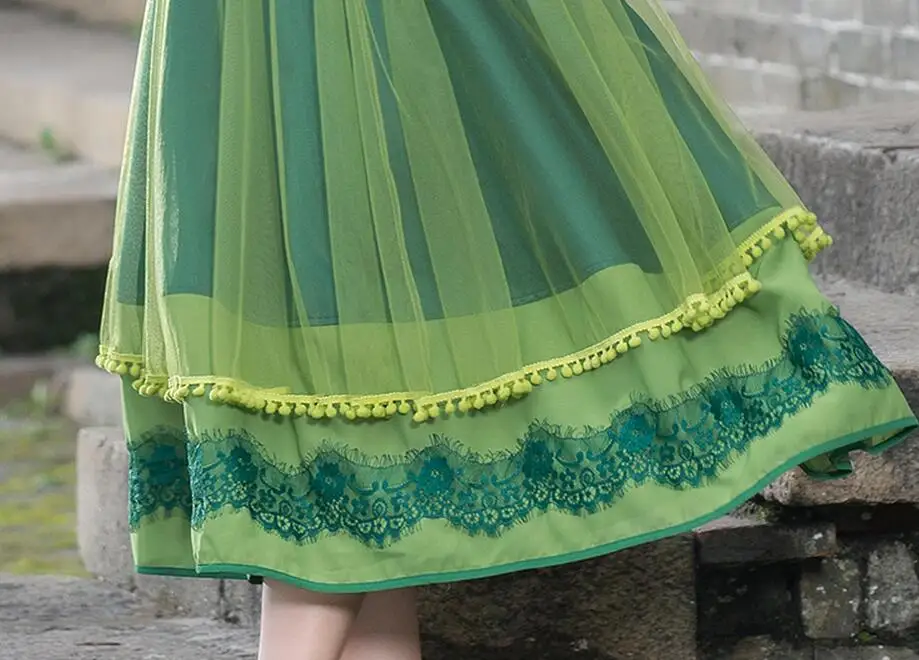 M-5XL Горячая Лето Женская Новая мода слово юбка Ретро Джокер плиссированная юбка