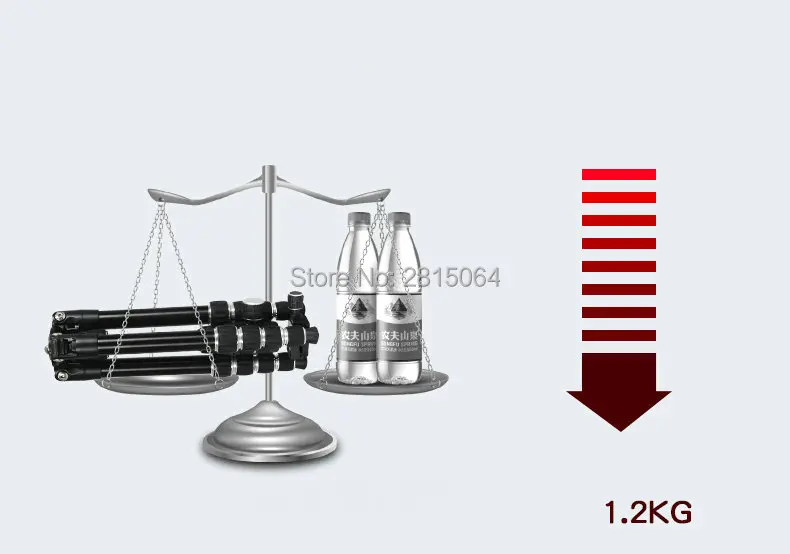 Профессиональный штатив для камеры WEIFENG861 Гибкий штатив для цифровой зеркальной камеры Nikon Canon Sony Fuji Pentax Leica