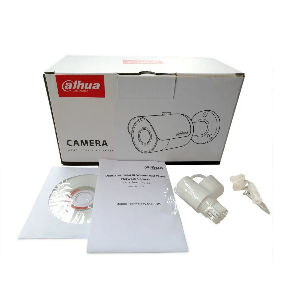 Dahua IPC HFW1431S 4 МП IP камера IR30M IP67 IK10 P2P сменная фотокамера HFW1320S цилиндрическая с