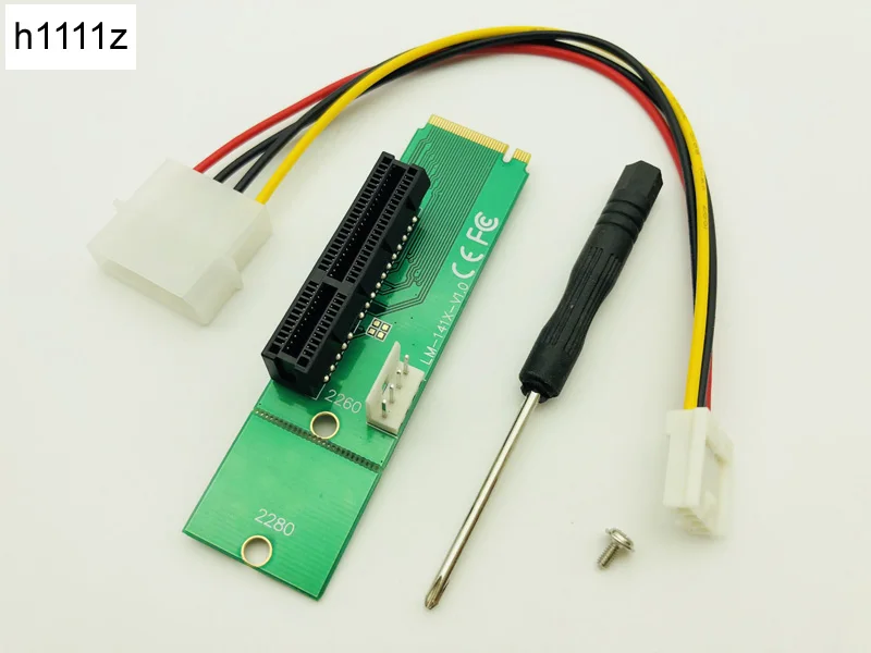Переходная карта NGFF Riser M2 M.2 к PCI E 4x 1x переходная переходник папа Мама PCIE