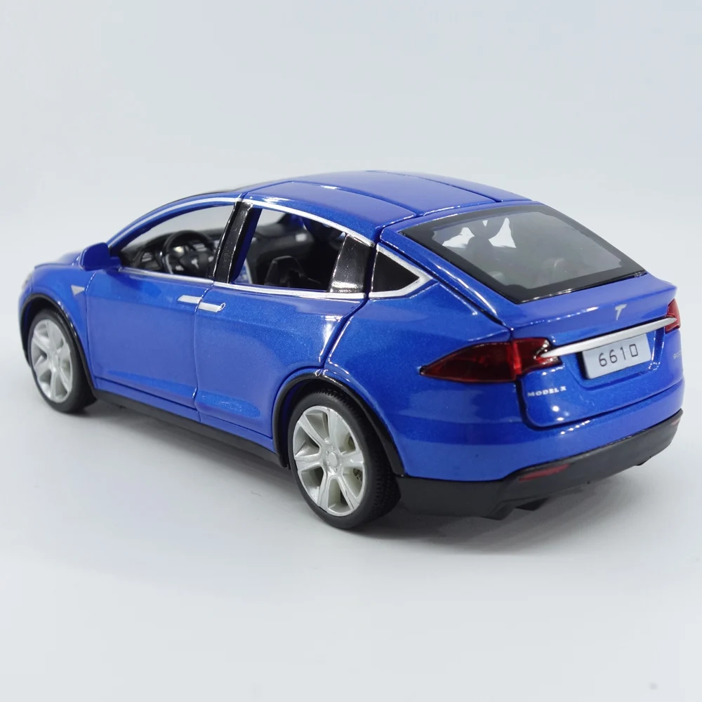  1:32 ALL New Tesla Model X S Alloy Car ModelX Diecasts Toy Vehicles Toy Cars Kid Toys For Children 