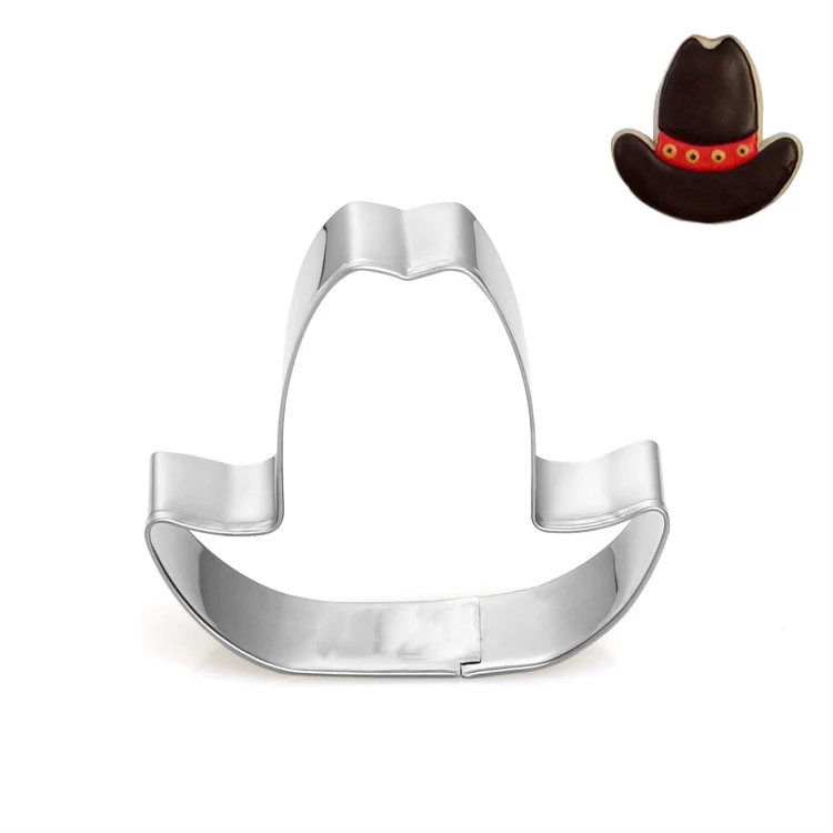 Ковбойской шляпе sahpe из нержавеющей стали cookie cutter | Дом и сад