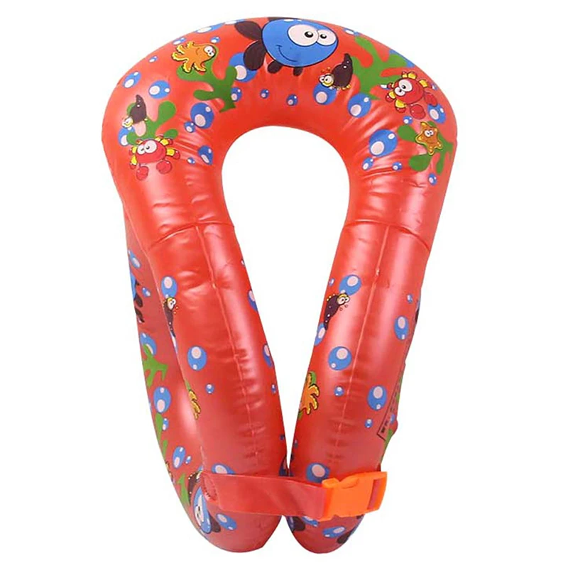 1 шт. кольцо для плавания u-образное Надувное плавающее кольцо для плавания игрушки для бассейна плавающий круг жилет для детей и взрослых - Цвет: M