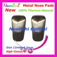 10 шт. чистый титан очки металлические носовые упоры MET02 нетоксичные не магнитные не металлические аллергии