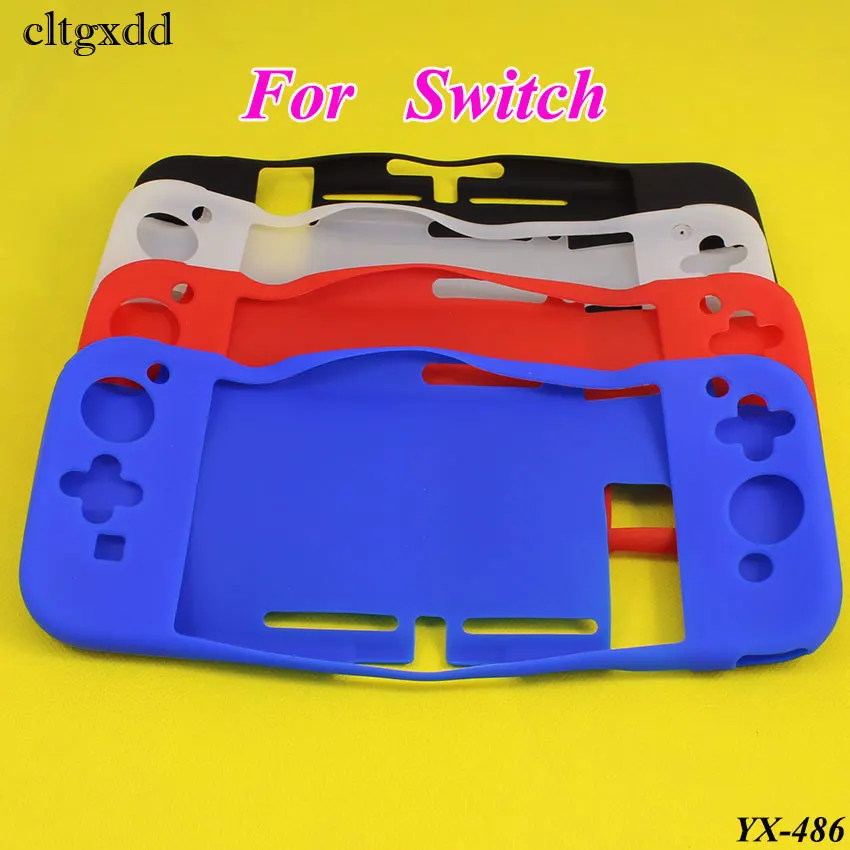 

cltgxdd Full Body Silicone Gel Gamepad Protective Skin Cover Case For Nintendo Switch Console Controller Protection Shell For NS