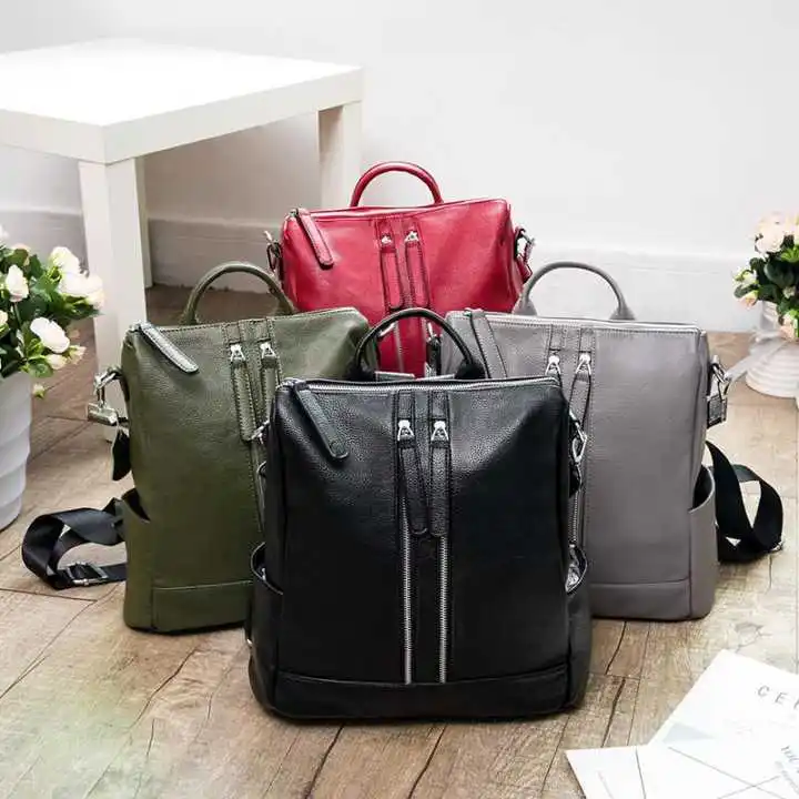 

Leather handbags shoulder bag Korean version of the tide ladies 2018 new bag travel fashion bag.