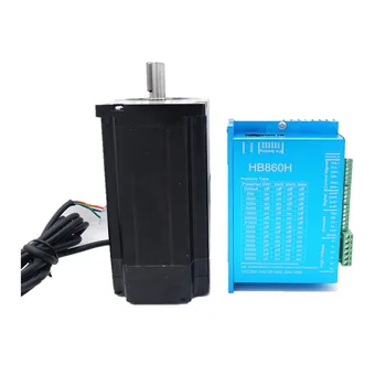 

Hybird closed loop Nema 34 servo motor 86HB250-156B HB860H Closed-loop stepper motor 12.5N.m Nema34 86 2-phase step motor driver