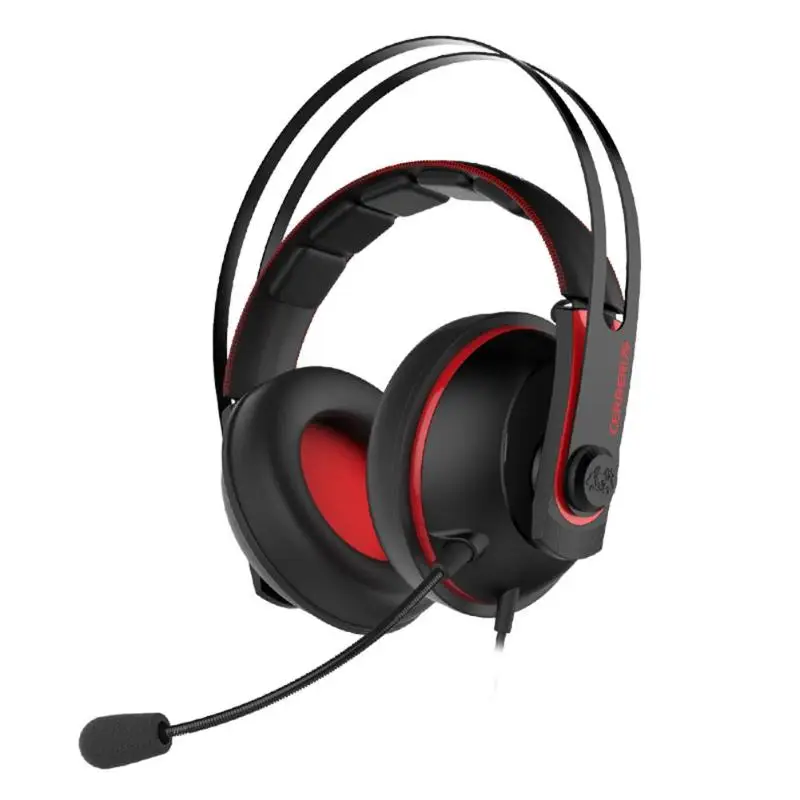 

ASUS Cerberus V2 3.5mm Wired Over-Ear Headphone E-Sports Gaming Headset with Dual-Microphone for PC/Mac/PlayStation 4/Xbox One/M