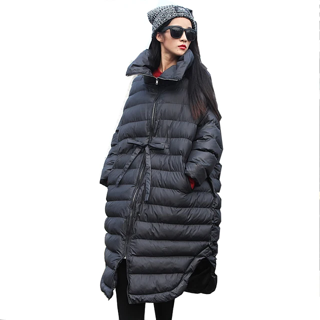 Cheap [XITAO] 2016 new arrival winter long original design women long personality streaks cotton street tide loose parkas  FDG006
