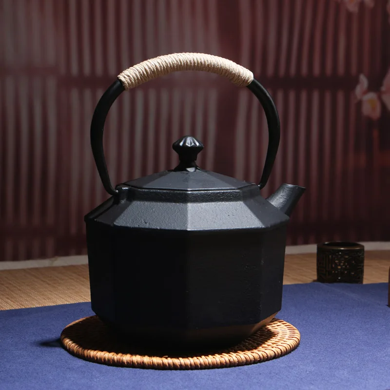 800ml Cast Iron Tea Pot Set Japanese Teapot Tetsubin Kettle Drinkware Kung Fu Tools Metal