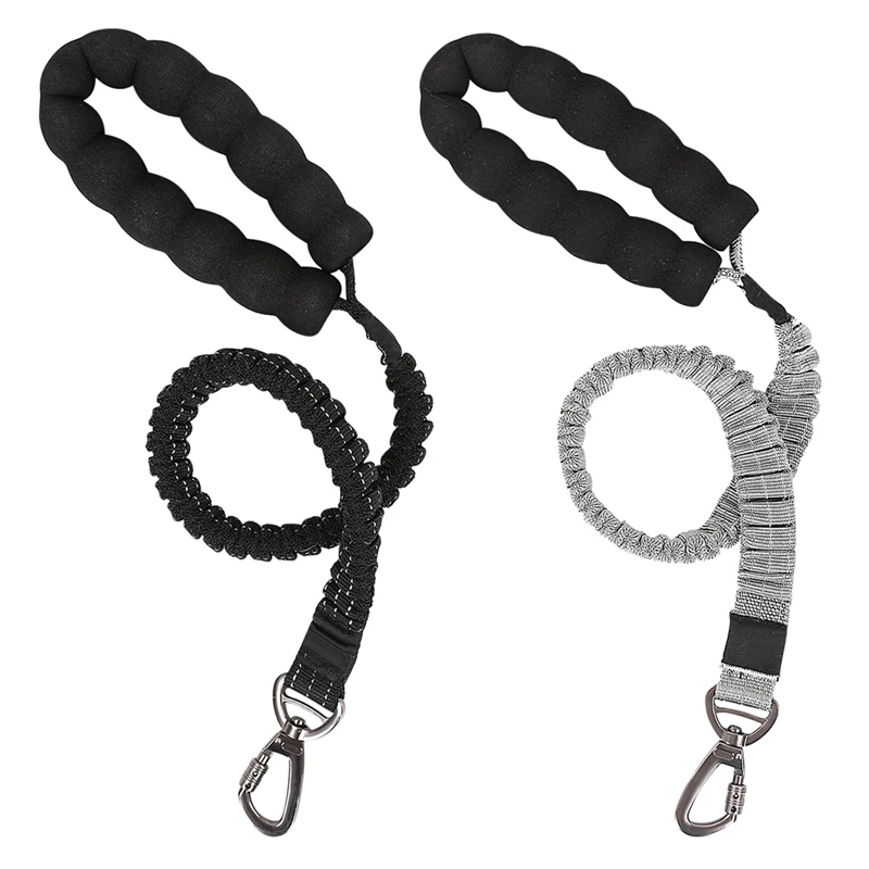 Dog Nylon Leash For Small Large Dogs Flexible Dog Leash Rope Dog Pet Anti Shock Buffer Telescopic Traction Rope Pet Products