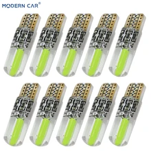 MODERN CAR 10Pcs Silicone Waterproof 12V COB 2LEDs Car Led Bulbs Green Red Yellow Ice-Blue Reading Lamp Clearance Parking Lights MODERN CAR 10Pcs Silicone Waterproof 12V COB 2LEDs Car Led Bulbs Green Red Yellow Ice-Blue Reading Lamp Clearance Parking Lights