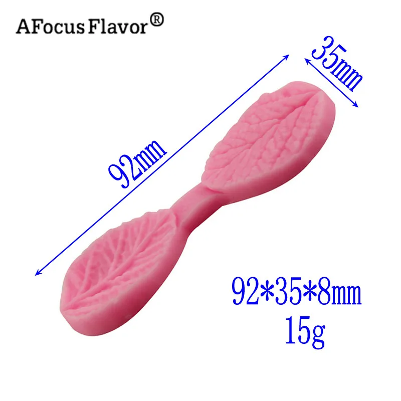 1 шт Лист Лепесток шаблон 3D силиконовые формы DIY помадка Свадебные инструменты для украшения торта Клевер шоколад выпечки Формочки печенья