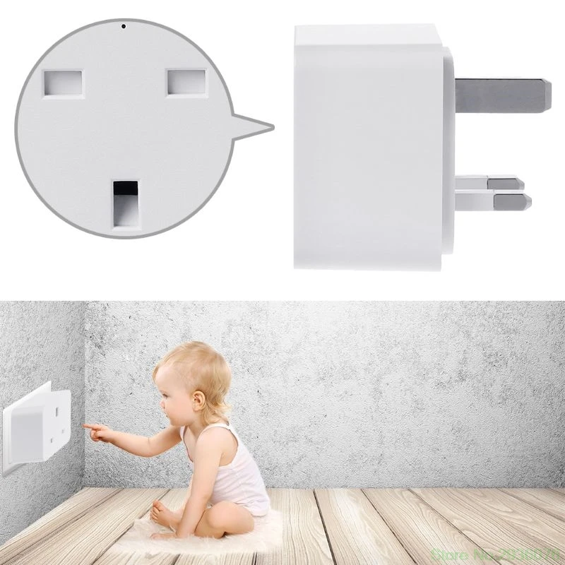 

Smart Plug WiFi Wireless Remote Control UK Socket Timer No Hub Energy Saving Use Drop Ship De18