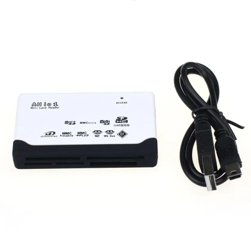 Заводская цена Лидер продаж хорошее качество USB 2 0 кардридер для SD XD MMC MS CF SDHC TF Micro