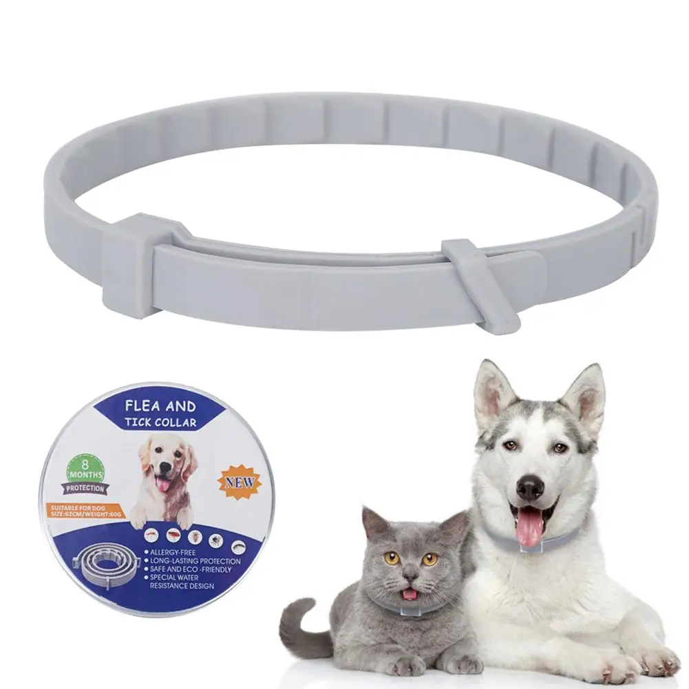 Adjustable Anti Flea Tick Pet Collar Waterproof Dogs Protection Insect