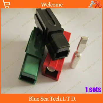 

1 sets New 1Pin 120A 600V Power Connector Battery Plug,male&female Connectors kits For forklift electrocar