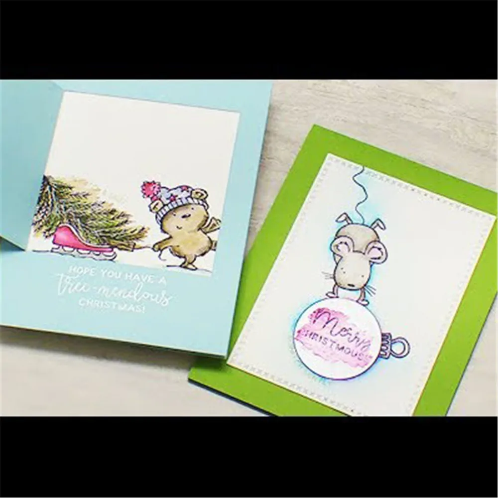 

Eastshape Mouse Metal Cutting Dies for Scrapbooking New 2019 Die Cuts for Card Making Stitch Craft Dies
