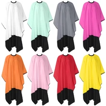 1 упаковка парикмахерский фартук Парикмахерская накидка моделирование бороды Водонепроницаемый Цвет Парикмахерская накидка дизайн красоты