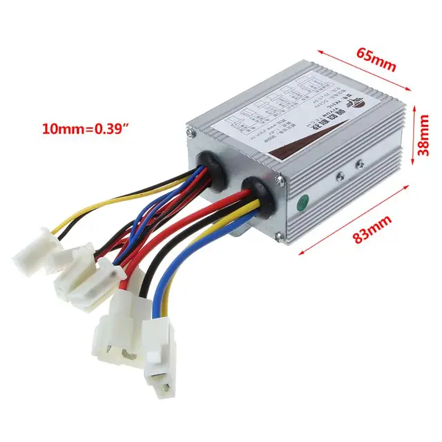 US $9.07 Brushed Controller Motor Foot Pedal InOff Switch Wiring Electric Bike Scooter Speed Control DC24V 