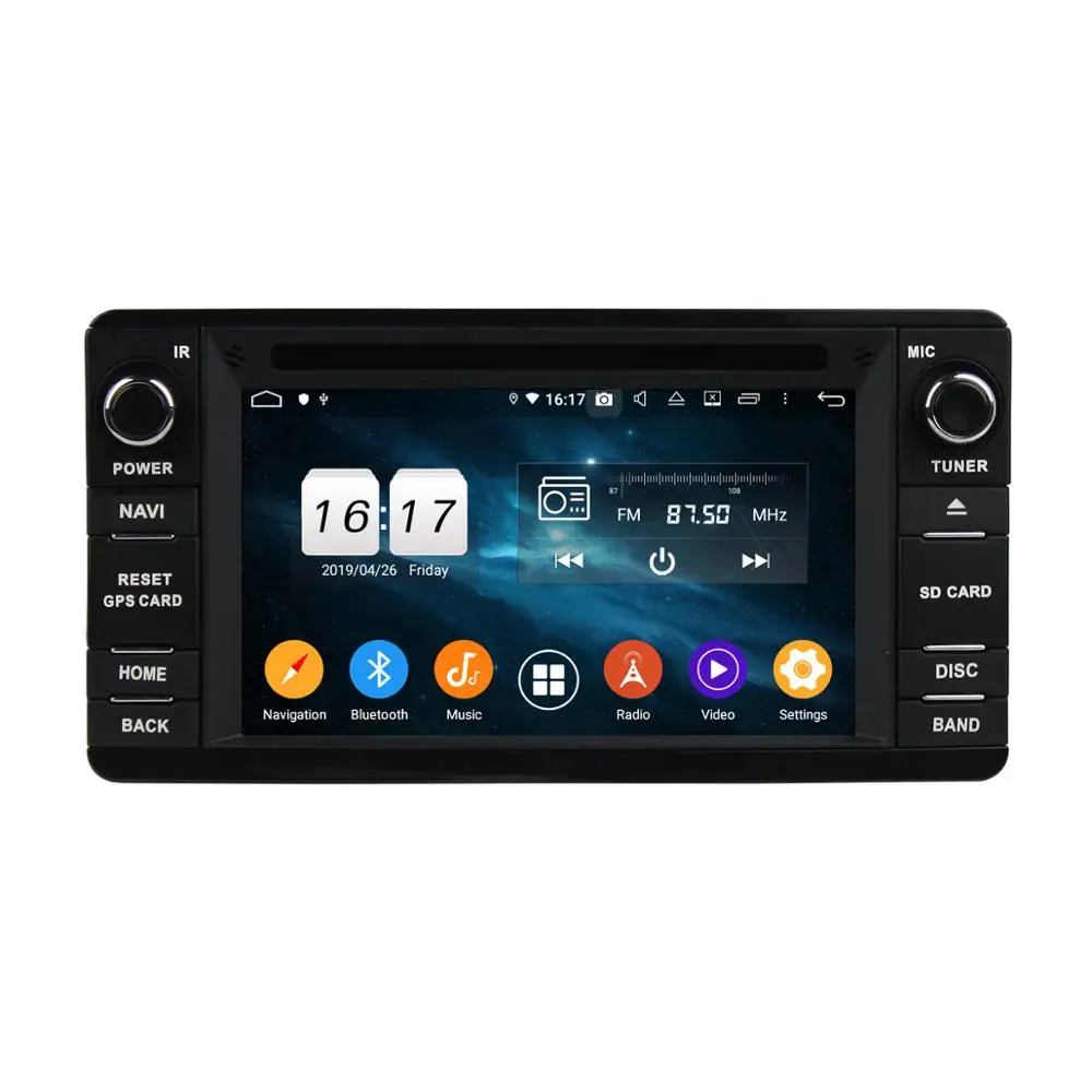 

Android 9.0 CAR DVD Player for MITSUBISHI Outlander 2014 GPS navigation Car multimedia player 4+32G