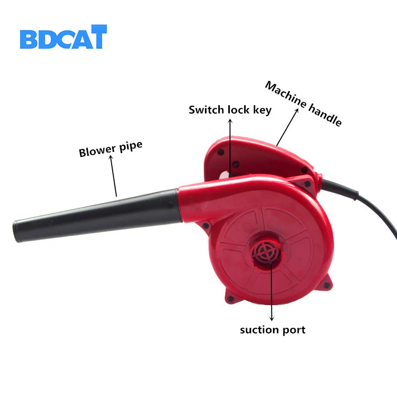 BDCAT 500 Вт выдув/пылеуловитель 2 в 1 вентилятор вентиляции электрическая ручная воздуходувка для очистки компьютера воздуходувка
