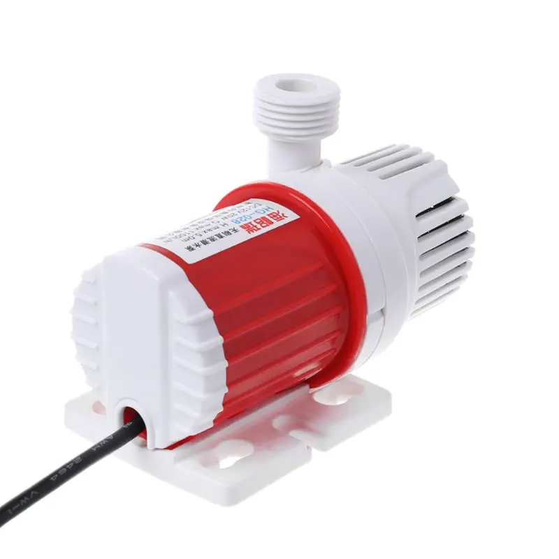 DC 12V 1100L/H Submersible Water Pump Controllable Speed For Fish Tank