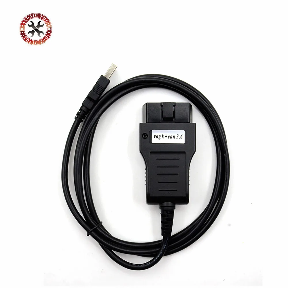 Диагностический кабель OBDII для VW / AUDI SKODA/SEAT VAG K CAN Commander 3 6 + 6|diagnostic cable|can vagvag can |