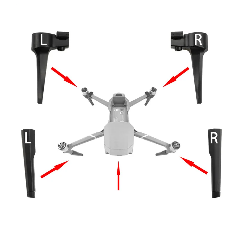drone Landing Gear Shock absorption Leg gimbal scratch-proof Protection guard For DJI mavic 2 pro zoom  Drone Accessories 1 (1)