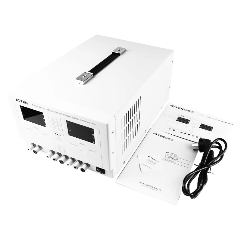 Triple channel DC regulated power supply 0-35V/3A Dual variable 3 Channel Adjustable DC Power Supply PR35-3A-3C Y