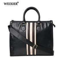 WEIXIER Мужская многофункциональная модная повседневная сумка из искусственной кожи, Классическая дизайнерская однотонная Качественная мужская дорожная сумка большой емкости