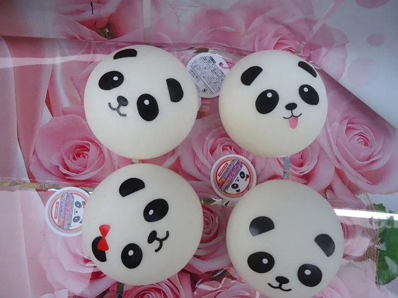 20pcs 7cm Jumbo panda squishy with tags _ - Mobile