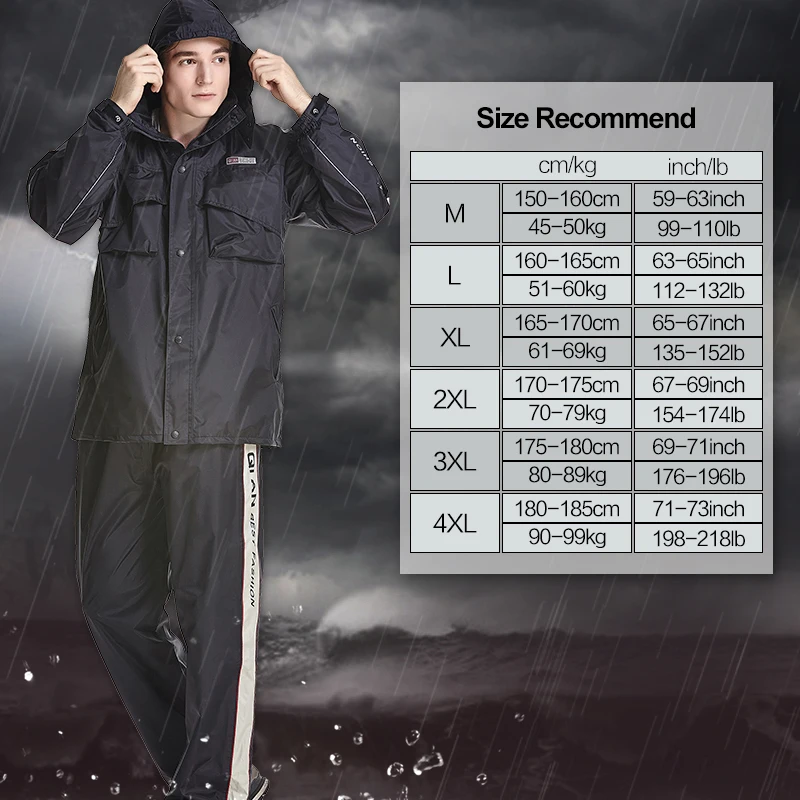 Raincoat Impermeable Outdoor Hood For Women Men Motorcycle Fishing Camping motorcycle raincoat waterproof raincoat