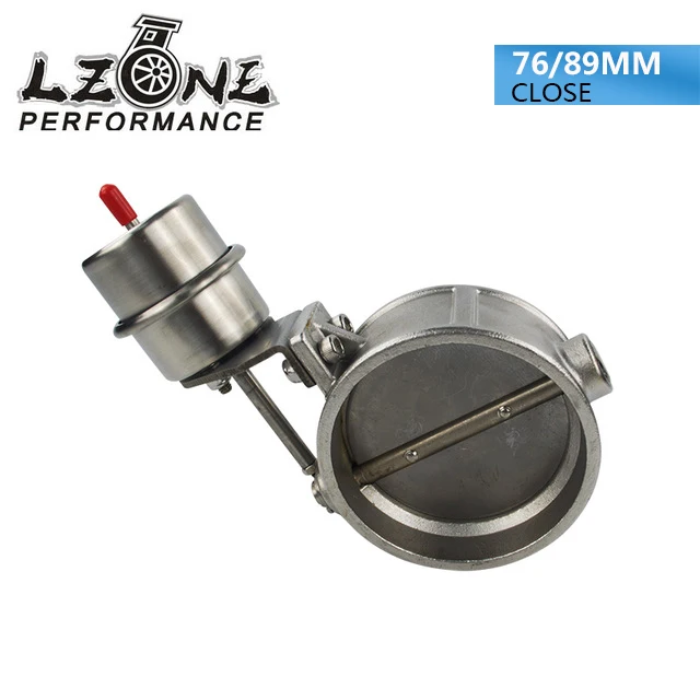 

LZONE - NEW vacuum Activated Exhaust Cutout 3'' 76MM or 3.5" 89MM Close Style Pressure: about 1 BAR JR-ECV04/05